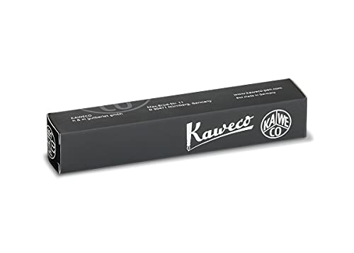 Kaweco CLASSIC SPORT Fountain Pen Green with 23 Carat Gold-Plated Steel Nib and Iridium Tip for Ink Cartridges I Sport Fountain Pen 13 cm I Nib: F (Fine)