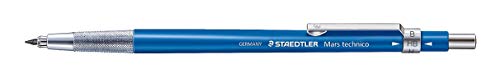 Staedtler Mars Technico 780 C PR5 Leadholder Pencil with Built-in Sharpener, 2 mm, Pack of 5 + 1