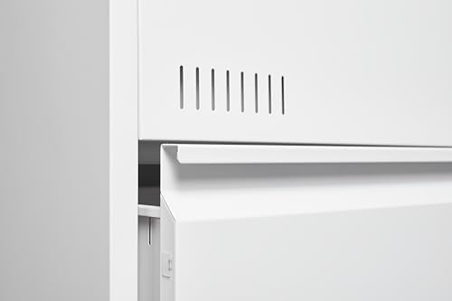 WYMCHMSX Locking,Filing Cabinet,Storage Cabinet,Metal, 3 Drawer, Home Office