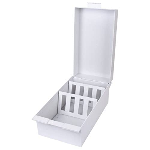 Esselte Cardo A5 Card Index Box with 1,000 Cards Capacity - Grey