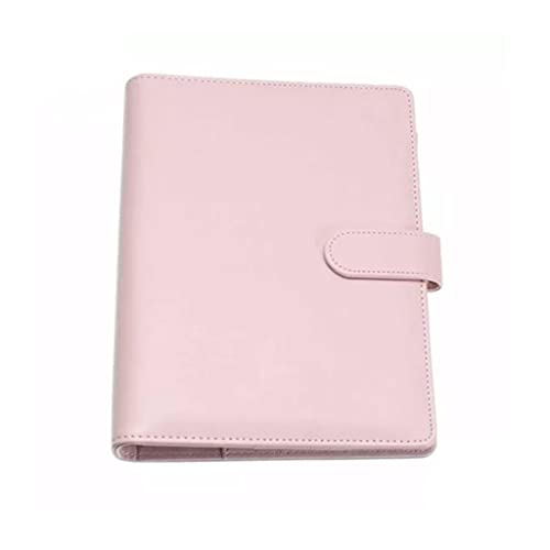 Vintage Fillable Notebook Folder Notepad Cover Leather Binder Office Supplies