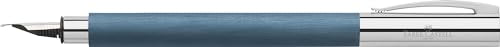Faber-Castell Ambition Fountain Pen, Blue Resin - Extra Fine