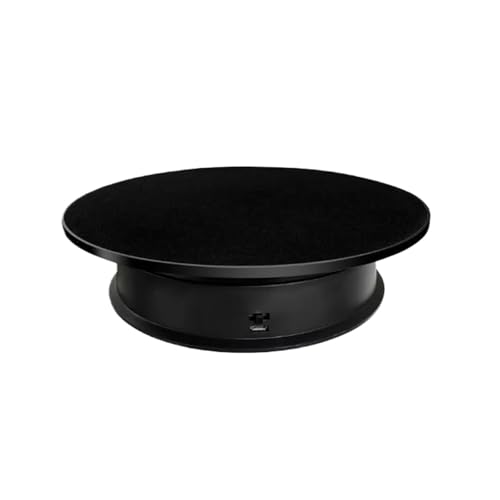 POGHDBXA Display Turntable, Electric Rotating Mirror Display Stand, Max 3kg