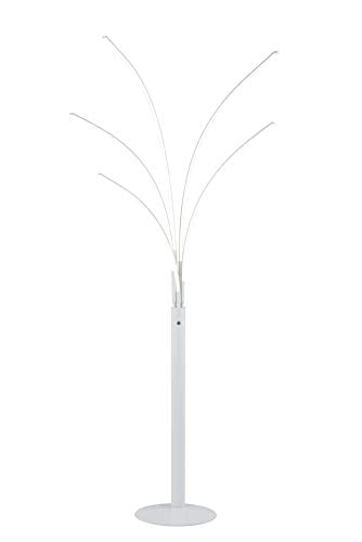 Artiva USA Aurora II 60W LED Arch Tree Floor Lamp with Touch Dimmer