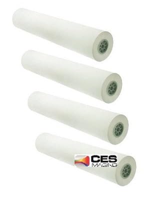 4 Rolls 30" X 150" 30-Inch X 150-Foot 20lb Bond Paper 2-in Core