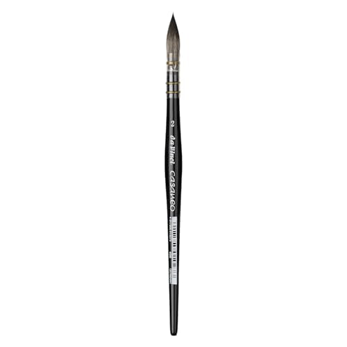 da Vinci Watercolor Series 498 Size 2 - Round Quill - Casaneo New Wave Synthetics - Vegan - Made in Germany