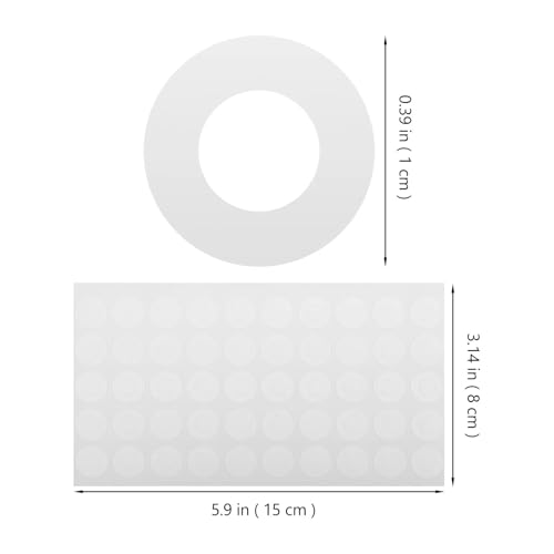 4000Pcs Hole Reinforcement Stickers for Binder Paper Round Page Reinforcement Circles Self-Stick Repair and Decorative