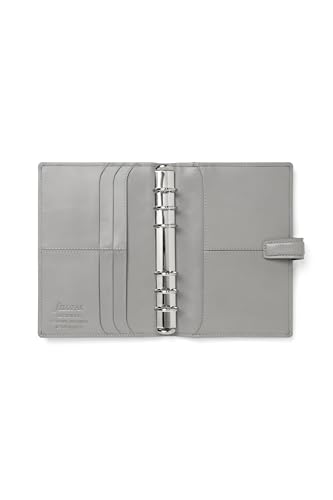 Filofax Lockwood Personal Leather Organiser - Concrete