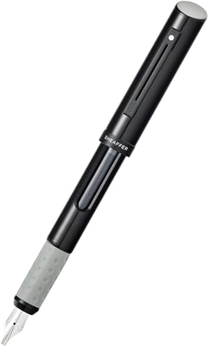 Sheaffer Black Calligraphy Pen with Medium Nib and Black Trim
