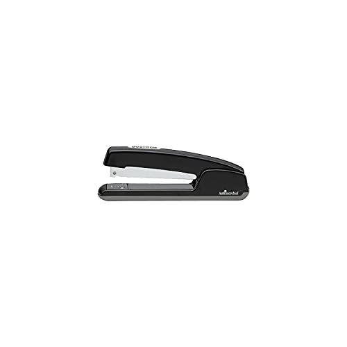Bostitch Office Professional Metal Desktop Stapler, 20 Sheet Capacity, Jam Free, Staple Supply Indicator, Rubber Base, Black