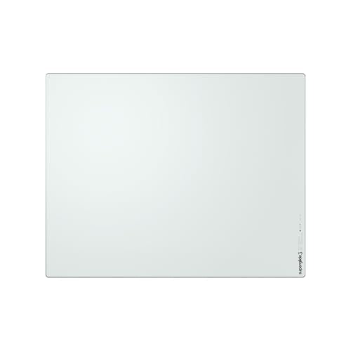 Pulsar Gaming Gears Superglide Pad v3 Glass Mouse Pad, L, White