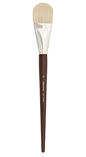 Silver Brush Limited Silverstone Filbert Oil Brush, Size 20, Long Handle