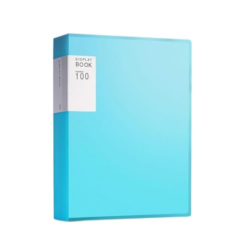 Padfolio Portfolio, 5pcs,Plastic Folders, Budget Binde(Bigblue Mug)