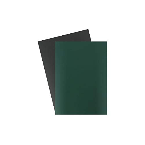 FerroFlex® A4 Flexible 3M Self Adhesive & Green Chalkboard Ferrous Sheet (10 Sheets)