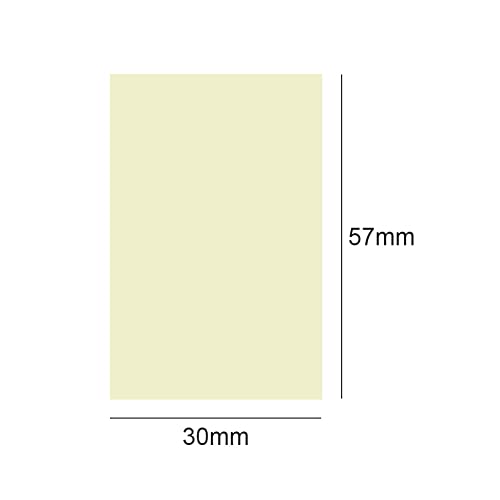 WERTGHJ 12 Roll Printable Sticker Paper Direct Thermal with Self-Adhesive 57x30mm for Paperang P1/P2 Pocket Printer