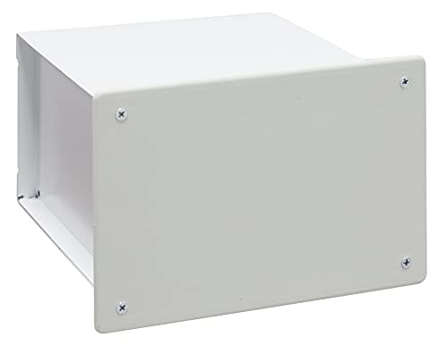 ARREGUI Wall Safe 22500W-S0, 3L, Alloy Steel, Key Lock, Junction Box Lid, 13 x 20 x 21 cm