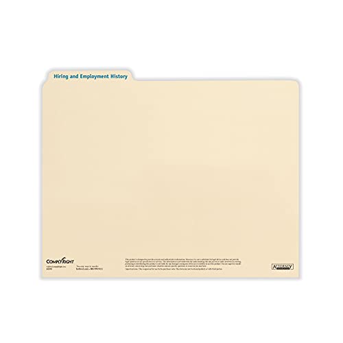 ComplyRight Hiring/Employment Folder, Pack of 25