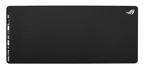 ASUS ROG Hone Ace XXL Gaming Mouse Pad – 35.4” x 15.7", (XXL Size), Extra-Cushioning, Table-Sized for Wide, Smooth Glide and Control, Water/Oil/Dust-Resistant, Extra-Soft Non-Slip Rubber Base - Black