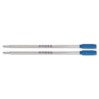 Refills for Ballpoint Pens, Medium, Blue Ink 2/Pack (12 Pack)