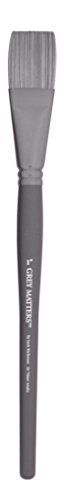 Jack Richeson 983210 Grey Matters Flat 1" Synthetic for Watercolor