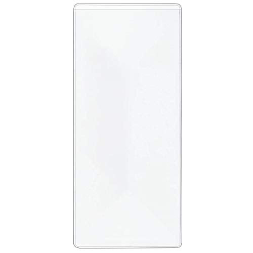 StoreSMART - Clear Plastic Brochure/Policy/Ticket Holders - 50 Pack - RR9124-50