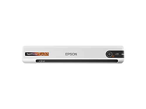 Epson RapidReceipt RR-60 Compact Mobile Document Scanner Receipt