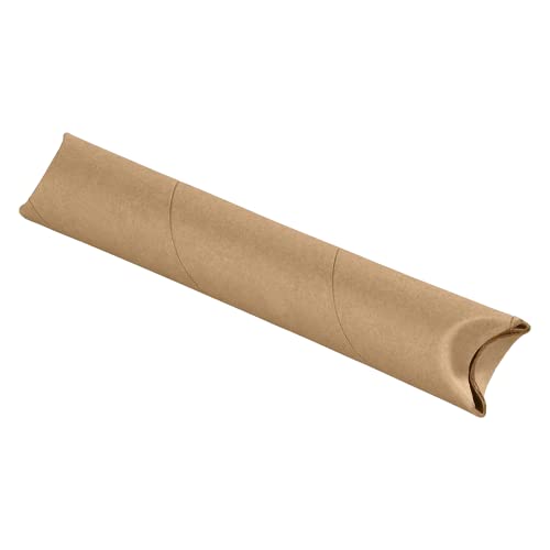 BOX USA Mailing Tubes with Caps, 1.5" x 12", 70-Pack