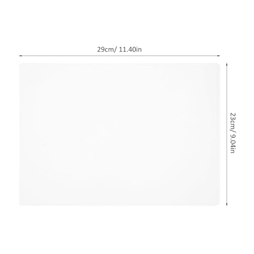 30Pcs Clear Rigid Sheet Protectors for Posters Photos Albums Document Storage