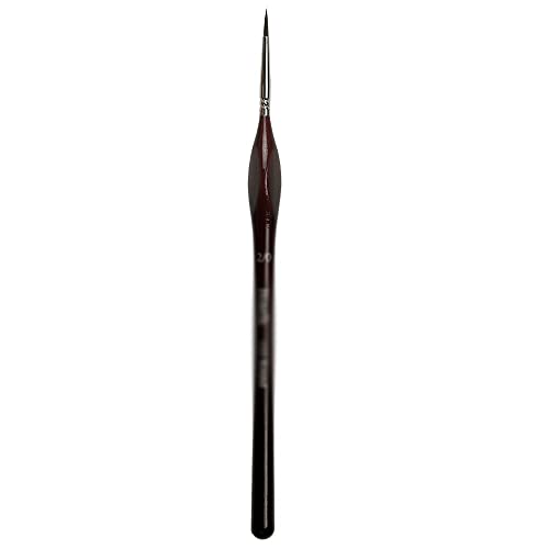 UOHLCX HBJWOV Round Bristle Wood Handle Watercolor Artist Art Supplies Paintbrush