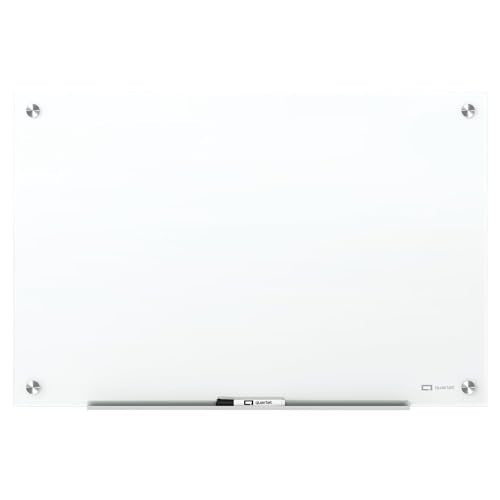 Quartet Dry Erase Board, Magnetic Whiteboard 8' x 4', Glass Board for Wall, Infinity, Brilliance White (G29648W)