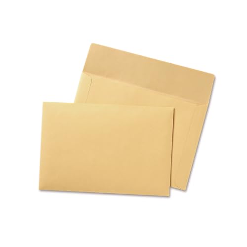 Quality Park, Filing Envelopes, Ungummed, Cameo Buff, 10x14.75, 100 per box (89606)
