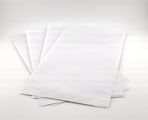 Packing List Enclosed Envelopes – 6.5" x 10" Short Side Opening – Self-Adhesive Poly Sleeves – Clear & Printed Options – Multiple Pack Sizes (No Print - Clear, 500)