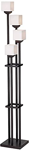 72 1/2" Tall 4-Light Torchiere Floor Lamp with Smart Socket