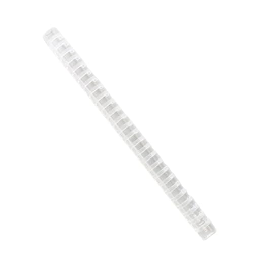 100pcs Plastic Leaf Binder Rings for Loose Leaf Paper, Book Rings, 8.26-10.62 Inch