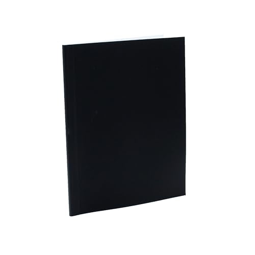 Peleman (Unibind) Thermal Binding Soft Covers – 40-Pack Flexible Binding Covers for Reports, Documents & Notebooks – No Spiral or Comb Required – Fast Finish (Black, Spine Capacity: 65 Sheets Max)