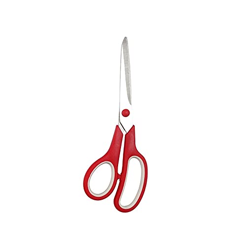 DSWMY Craft Scissors, Craft Scissors with Comfort Grip Handle Stainless Steel Tailor Embroidery for Leather Fabric DIY Sewing Tools