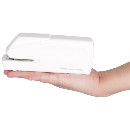 Office Electric Stapler for Efficient Document Management 20 Sheet Adapter Or Battery Powered for School Stationery Supplies