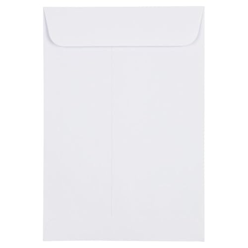LUXPaper Open End Envelopes | 4 5/8" x 6 3/4" | Bright White | 24lb. Text | 1,000 Qty