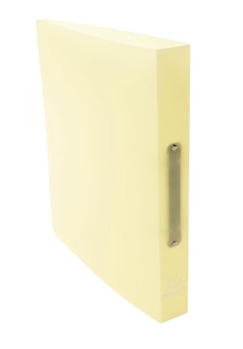 Exacompta - Ref 54970E - Box of 15 Chromaline Binders - 2 Round Rings 30 mm - Spine 40 mm - External Dimensions: 32 x 25 cm - A4 File Format - Assorted