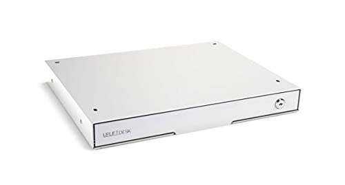 Slim Under Desk Storage Drawer (White) by UPLIFT Desk