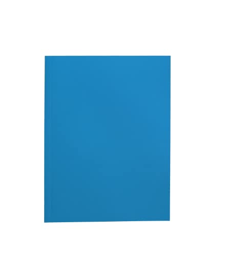 Bristol Folder with 3 Flaps 25 x 34.5 cm 270 g Blue 25 pcs.