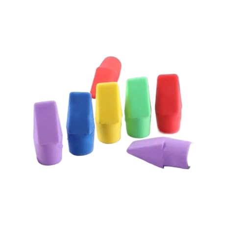 Pencil Top Eraser Caps Eraser Caps Pencil Eraser 100 Pcs Erasers Pencil Top Eraser Caps Toppers Student Painting Correction Supplies Stationery
