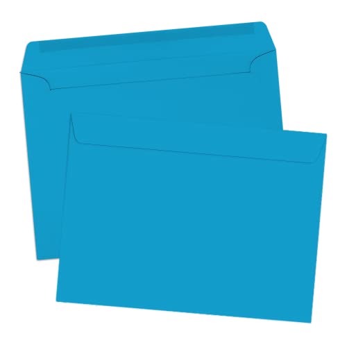 LUXPaper 9 x 12 Booklet Envelopes | Pool Blue | 80lb. Text | 250 Qty