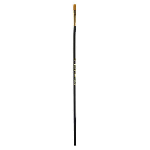 Dynasty B-1650 Art Education Flat Paint Brushes, Classroom Cylinder, Set of 60