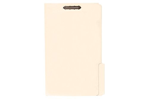 Blue Summit Supplies 50 Fastener File Folders, Legal, 1/3 Top Tab, Manila