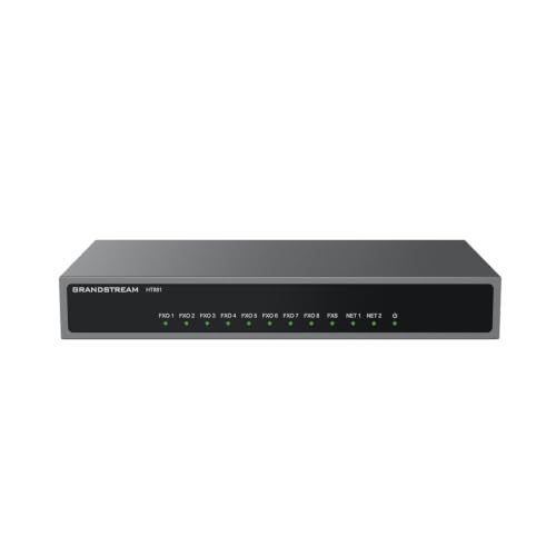 Grandstream GS-HT881 8 FXO, 1 FXS, 2 GigE PoE NAT Router