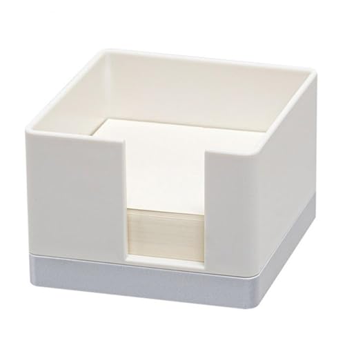 Xuanqiu 2-Pack Sticky Note Holder for Desk, Practical Notepad Box for Office School Dorm Storage