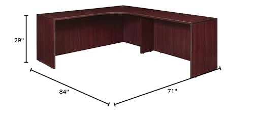 Regency Credenza Shell With Return 71" Mahogany