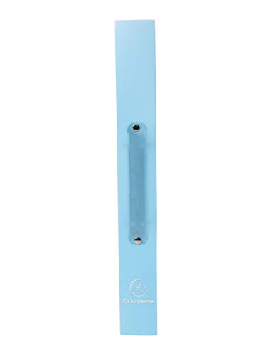 Exacompta Ref - 54970E Chromaline Pastel PP Ring Binders, 320x268mm, Suitable for A4+, 2 Ring 40mm Spine, Pack of 5 Assorted Colours, Coral, Mauve, Blue, Green & Yellow
