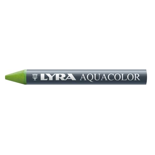 Lyra Aquacolor Water-Soluble Wax Crayons, Set of 48 Crayons, Assorted Colors (5611480)
